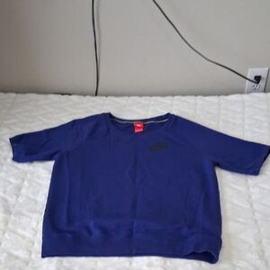 Nike Women's Short Sleeve Tee in Royal Blue